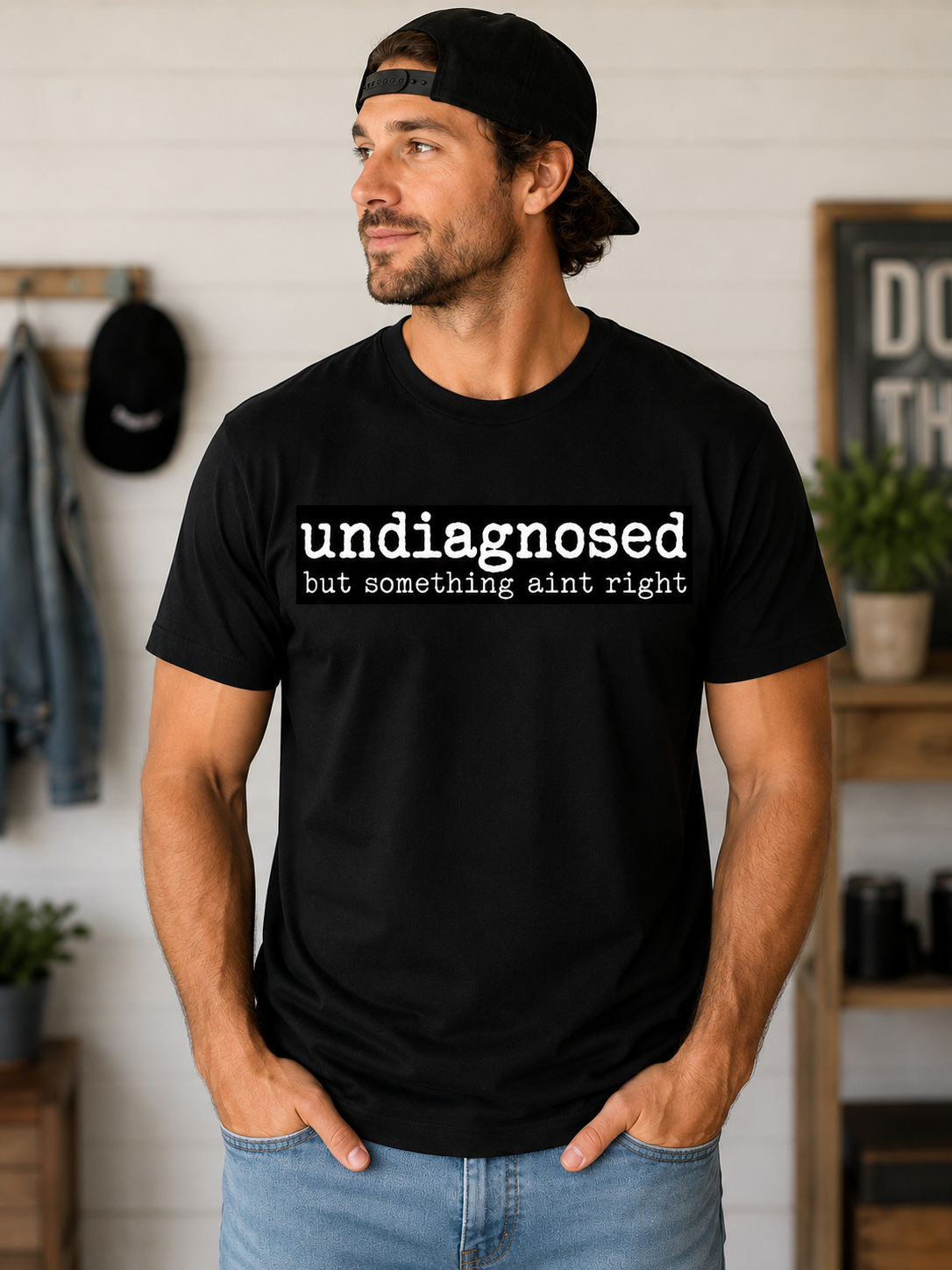 "Undiagnosed but something aint right" tshirt
