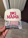 BIG MAMA - Puff Design on Quilted Hat