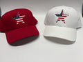 American Flag Star Hat Red, White or Blue