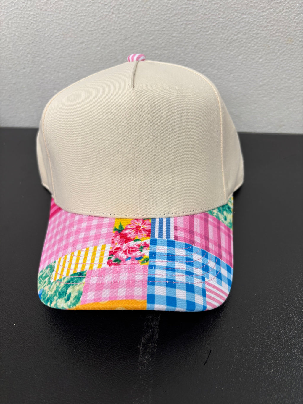 Ladies hat - Floral Quilt Block Patterns - three colors