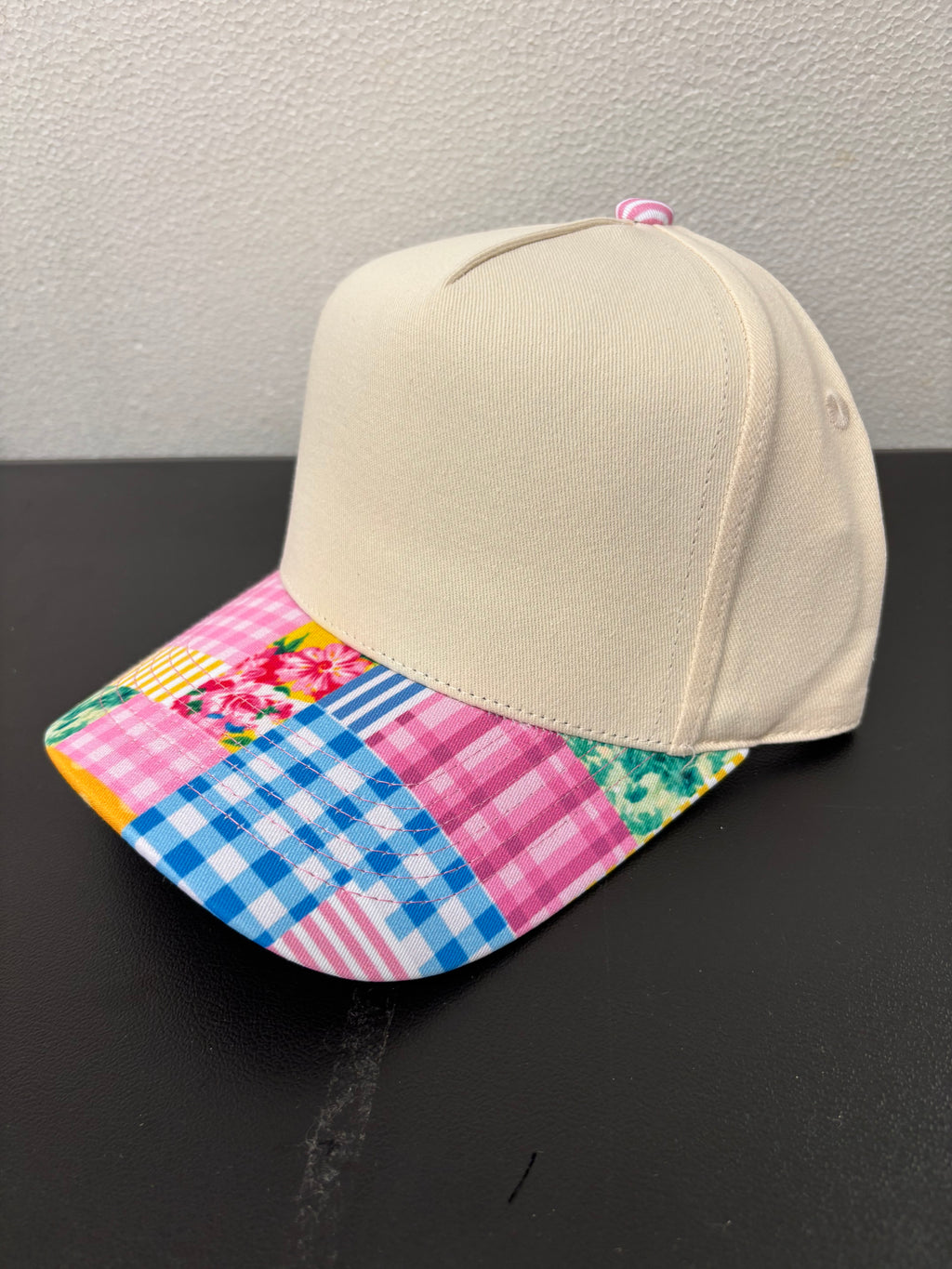 Ladies hat - Floral Quilt Block Patterns - three colors