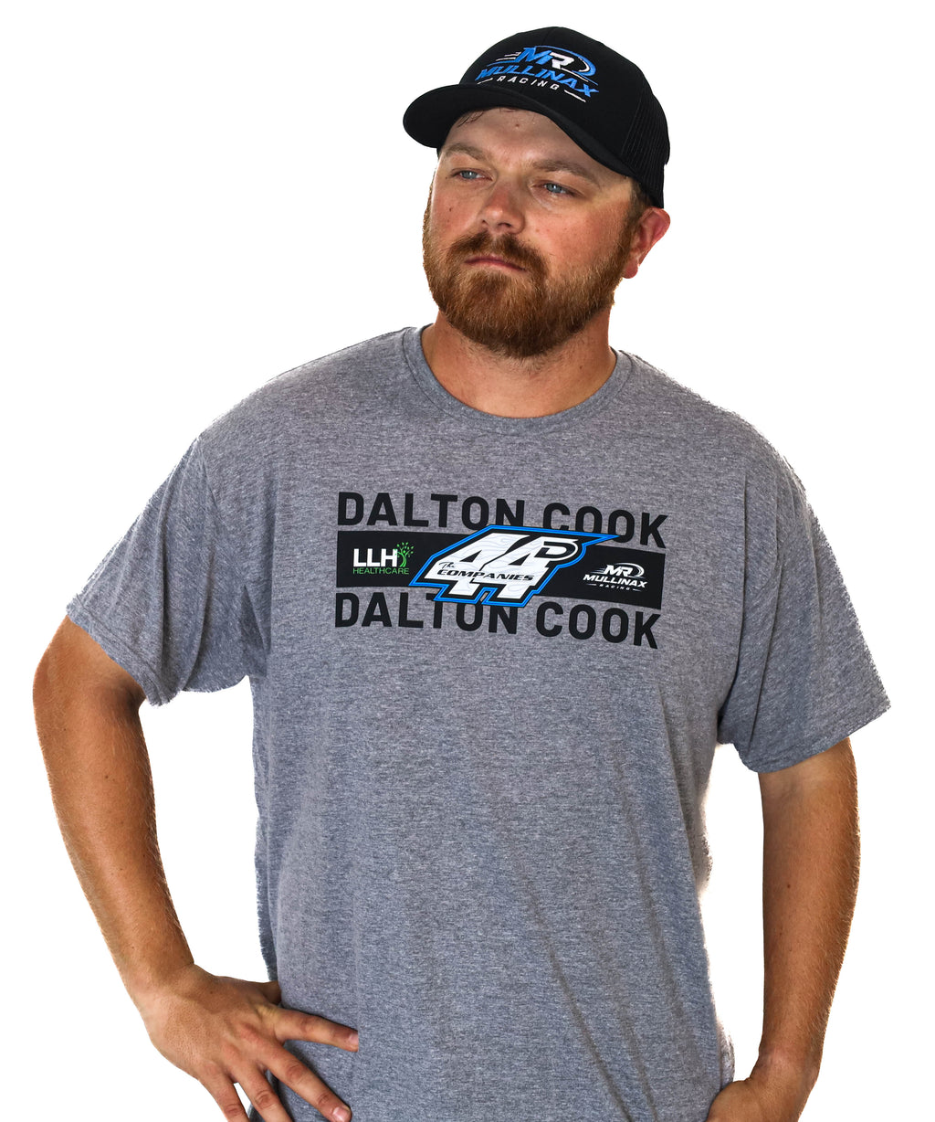 Dalton Cook Mullinax Racing Collection Gray Shirt