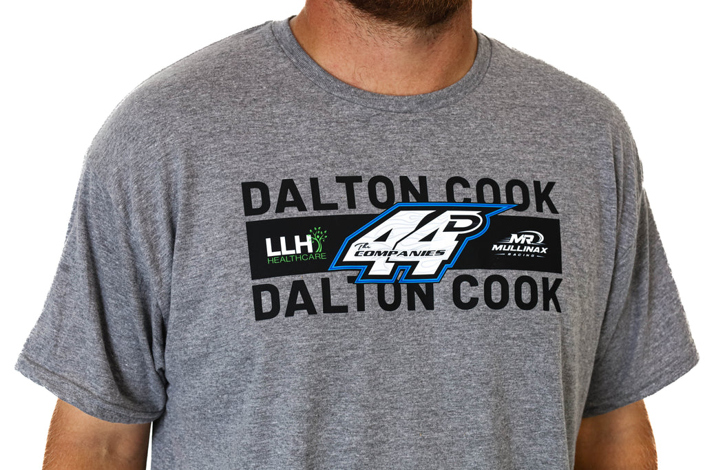 Dalton Cook Mullinax Racing Collection Gray Shirt
