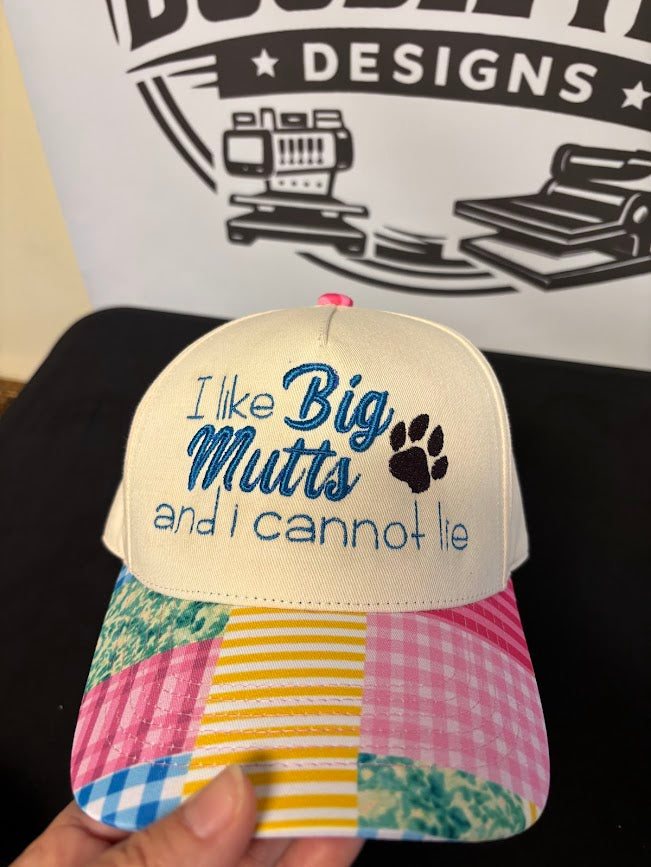 Big Mutts Puff Hat - Multi Colored