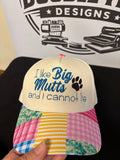 Big Mutts Puff Hat - Multi Colored