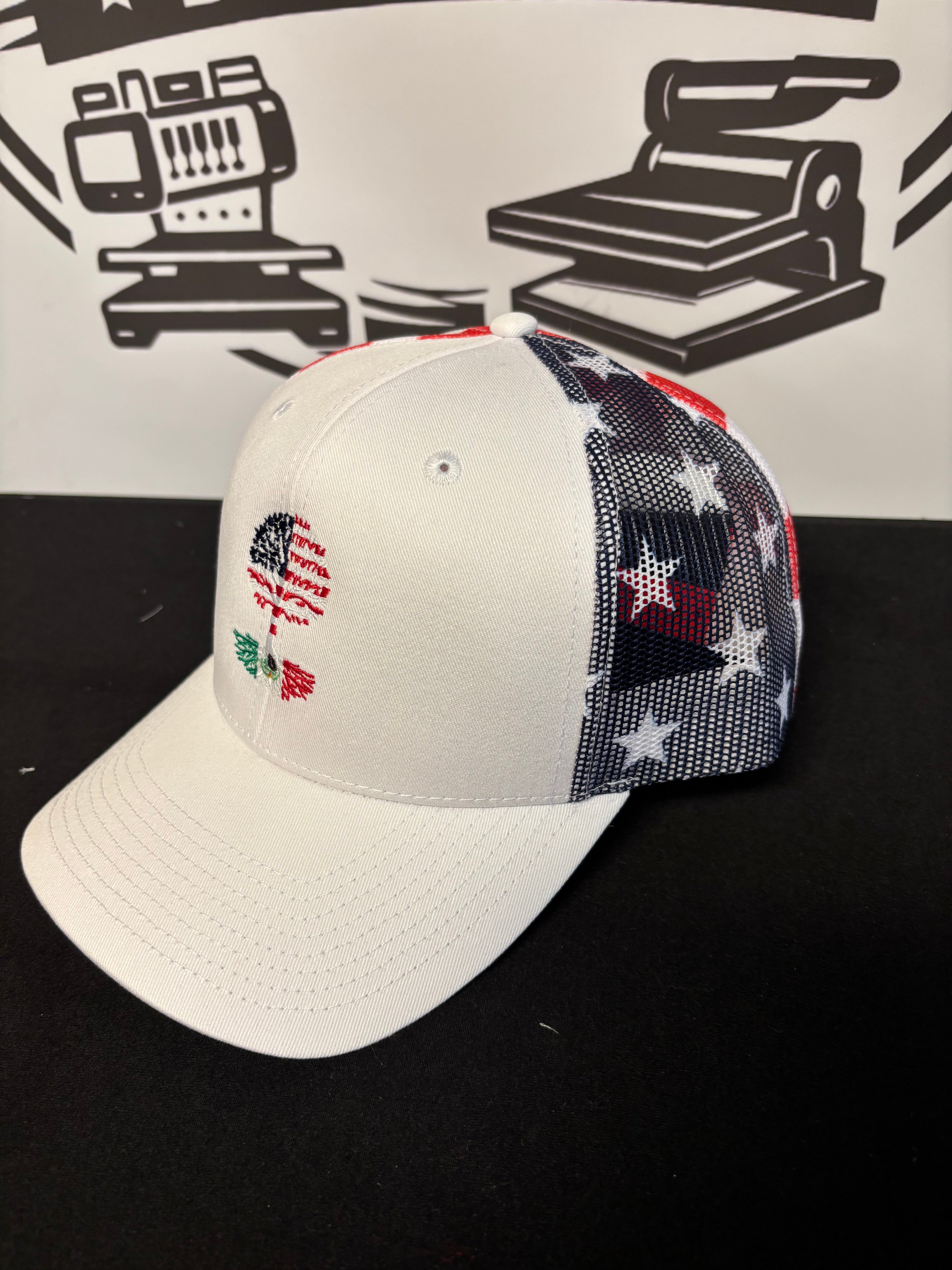 American Mexican Heritage Hat - 3 different designs