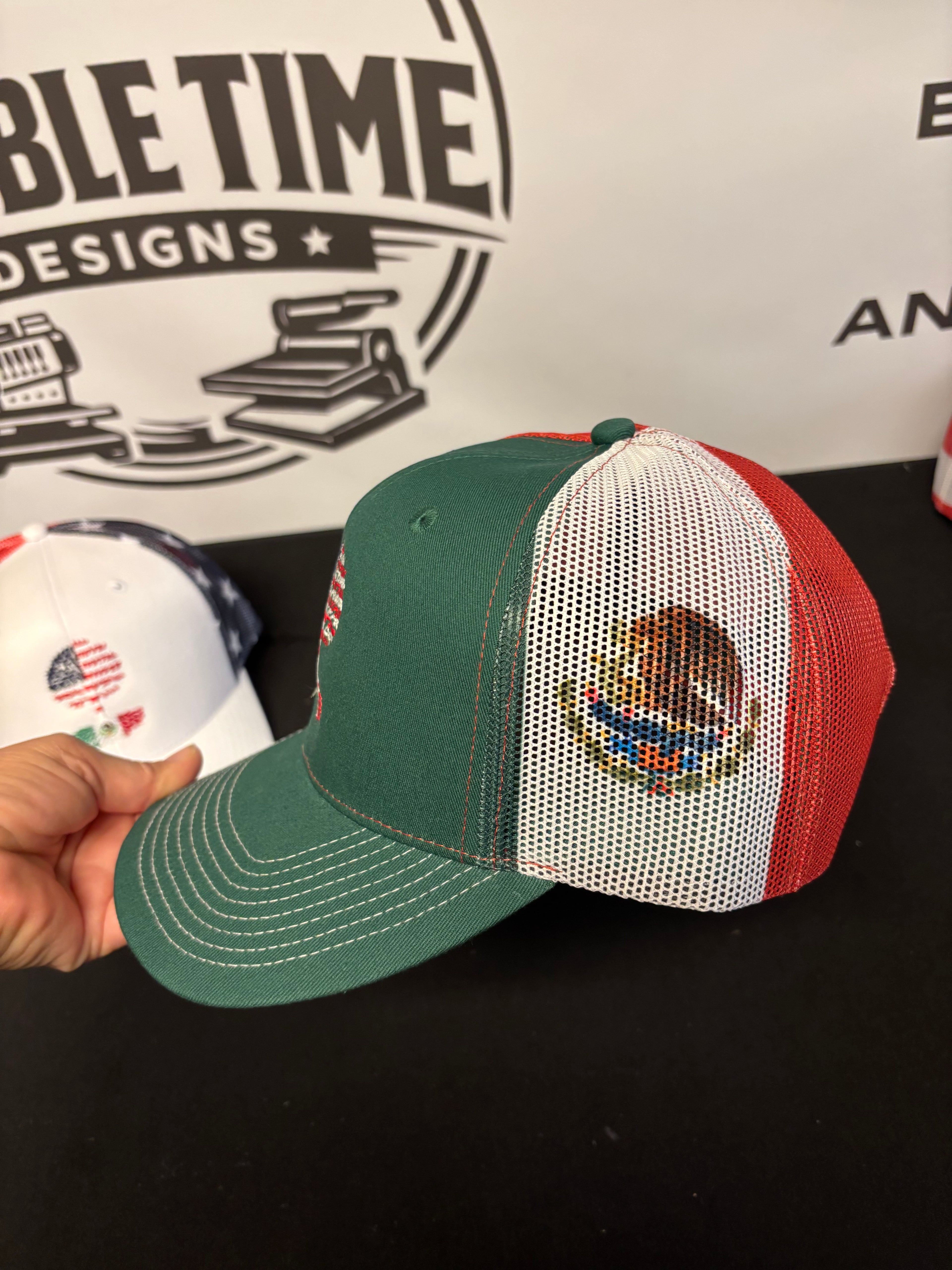 American Mexican Heritage Hat - 3 different designs
