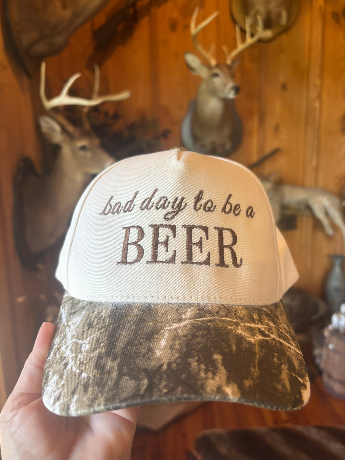Bad Day to be a Beer Hat - Camo