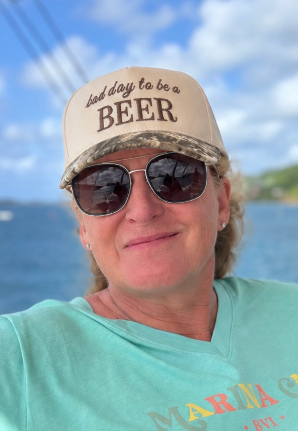 Bad Day to be a Beer Hat - Camo