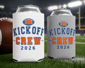 Kickoff Crew Koozie - Orange & Blue