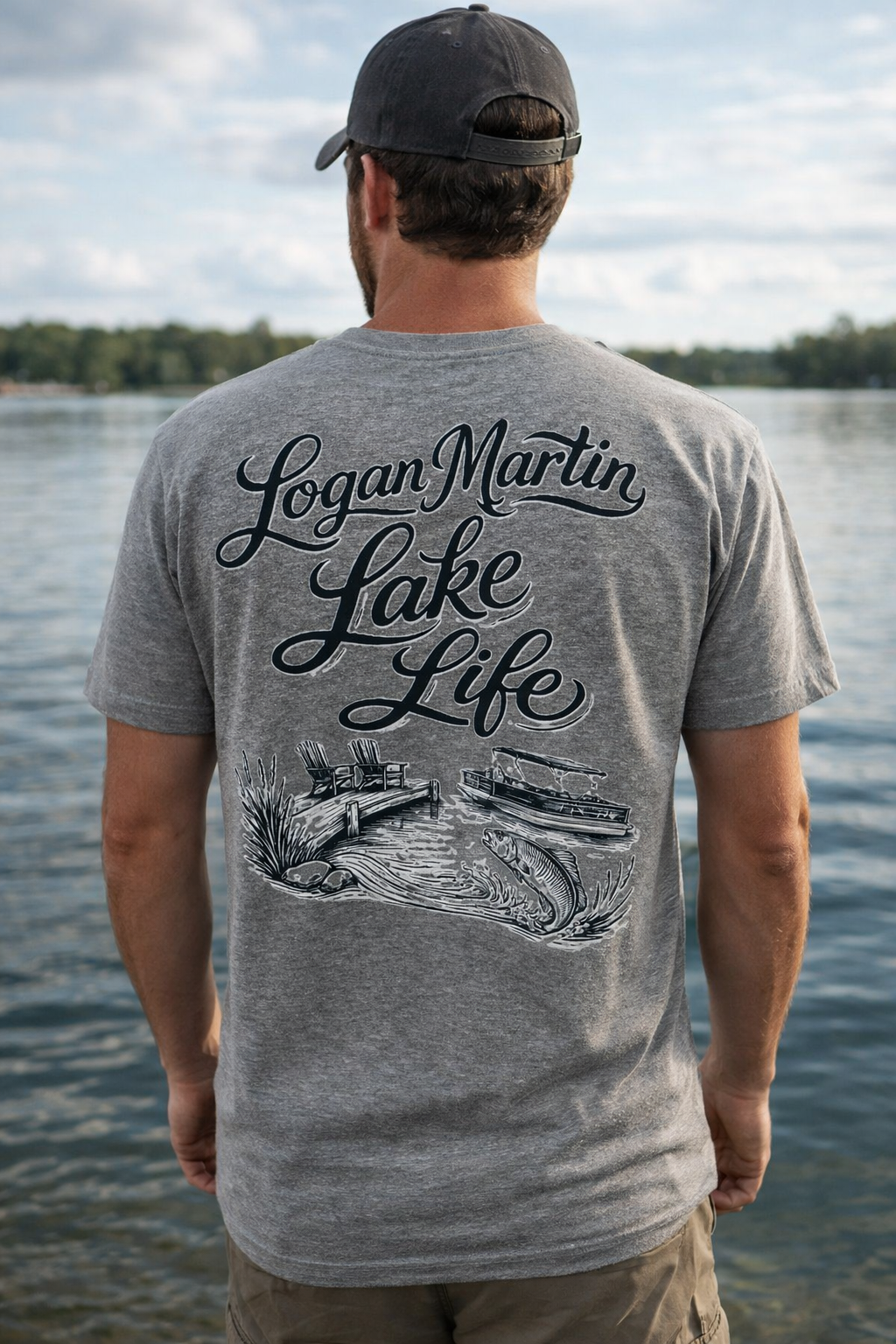 Logan Martin Lake Life short sleeve tshirt