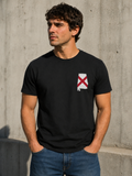Alabama Flag short sleeve black t-shirt