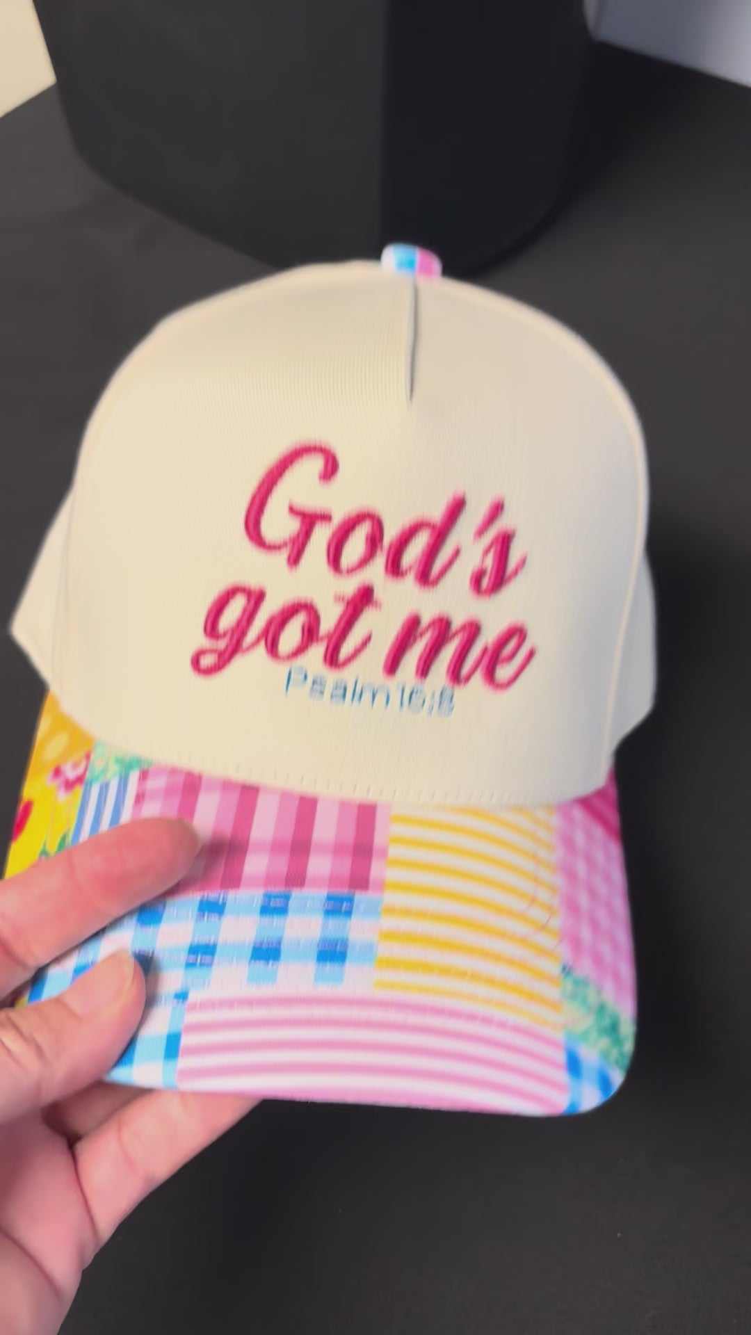 God's Got Me Colorblock hat