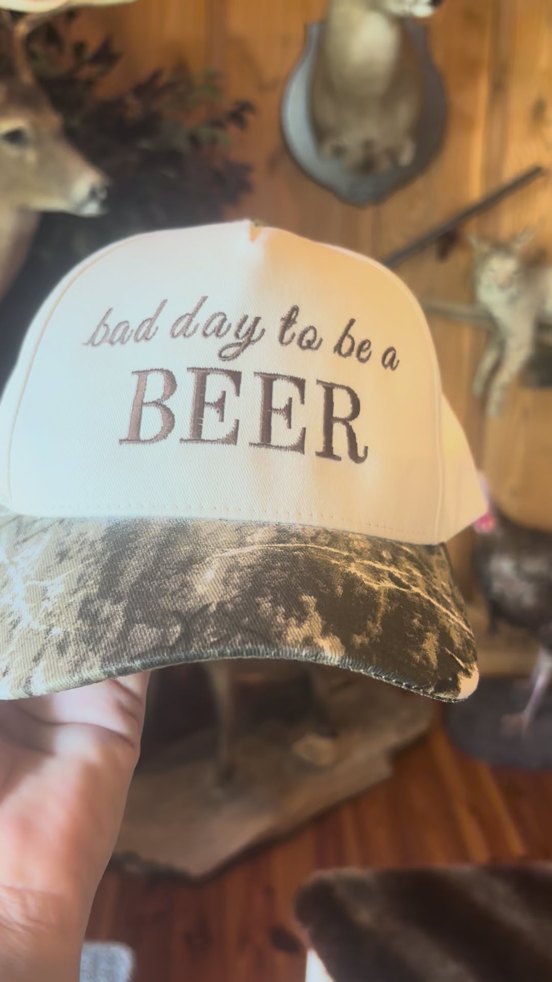 Bad Day to be a Beer Hat - Camo